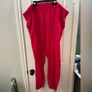 Catherine’s size 4X pink pull on casual pants